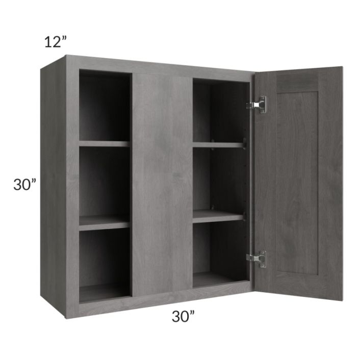 Providence Slate Grey 30x30 Blind Wall Cabinet