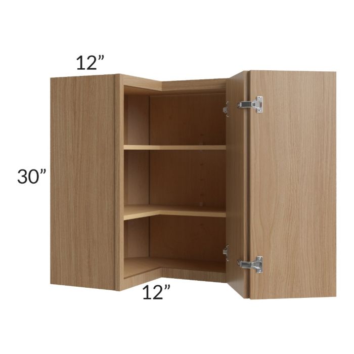 Township Rift Oak 24x30 Easy Reach Wall Cabinet