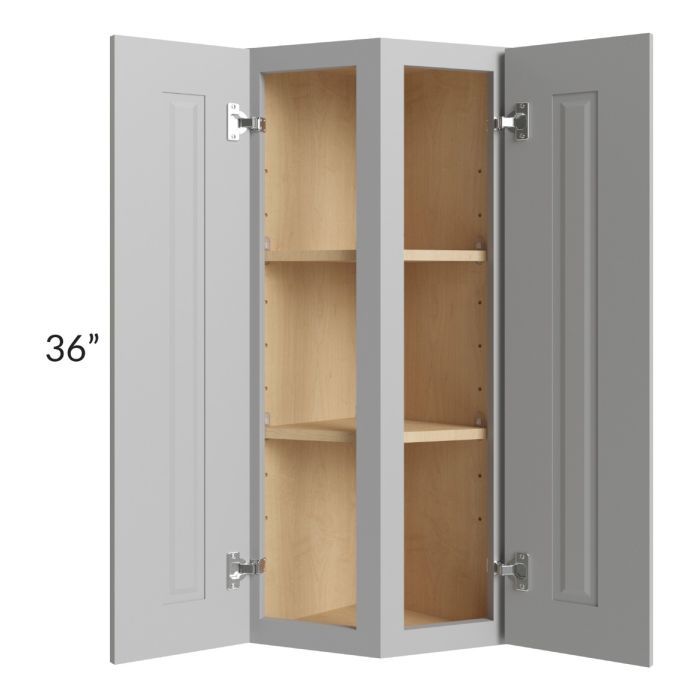 Charlotte Grey 12x36 Wall End Cabinet