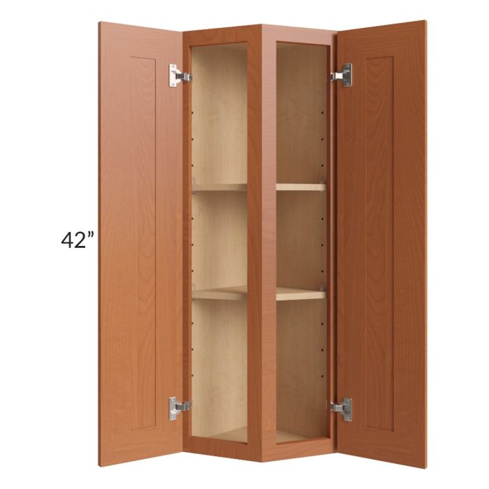 Lexington Cinnamon Glaze 12x42 Wall End Cabinet