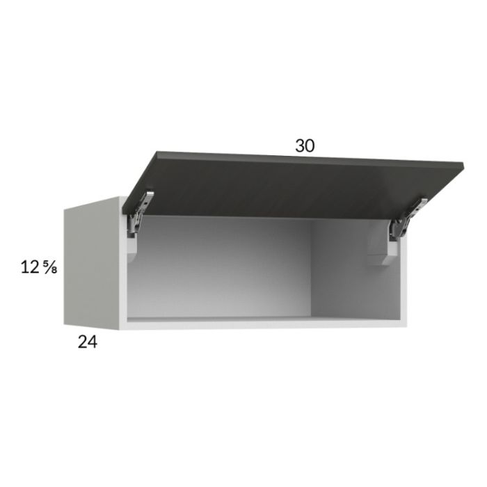 Euro Cafe 30x12-5/8x24 Flip Up Door Wall Cabinet
