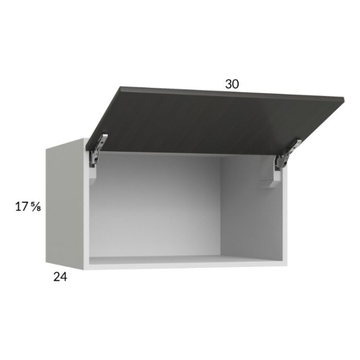 Euro Cafe 30x17-5/8x24 Flip Up Door Wall Cabinet