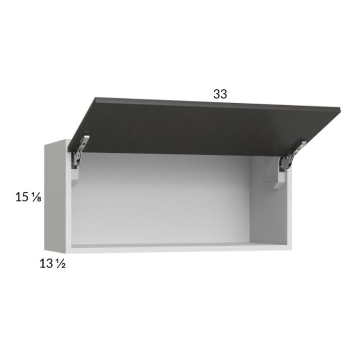 Euro Cafe 33x15-1/8 Flip Up Door Wall Cabinet