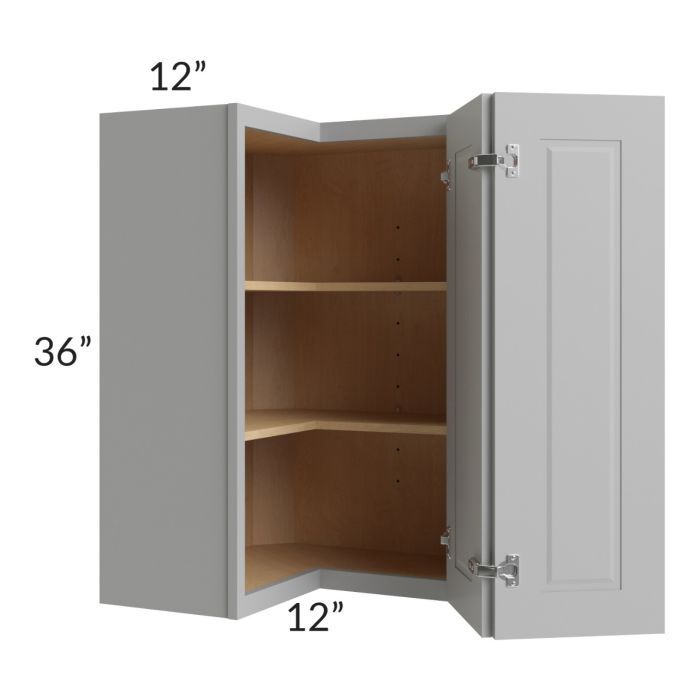 Charlotte Grey 24x36 Easy Reach Corner Wall Cabinet
