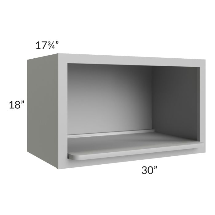 Charlotte Grey 30x18 Microwave Wall Cabinet