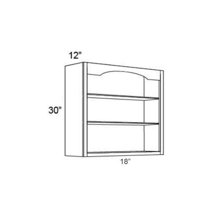 18x30 Wall Open Shelf Cabinet