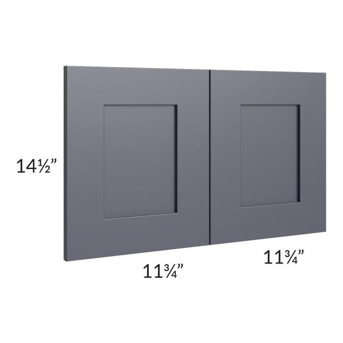 Midtown Indigo Shaker 15x24 Wainscot Panel