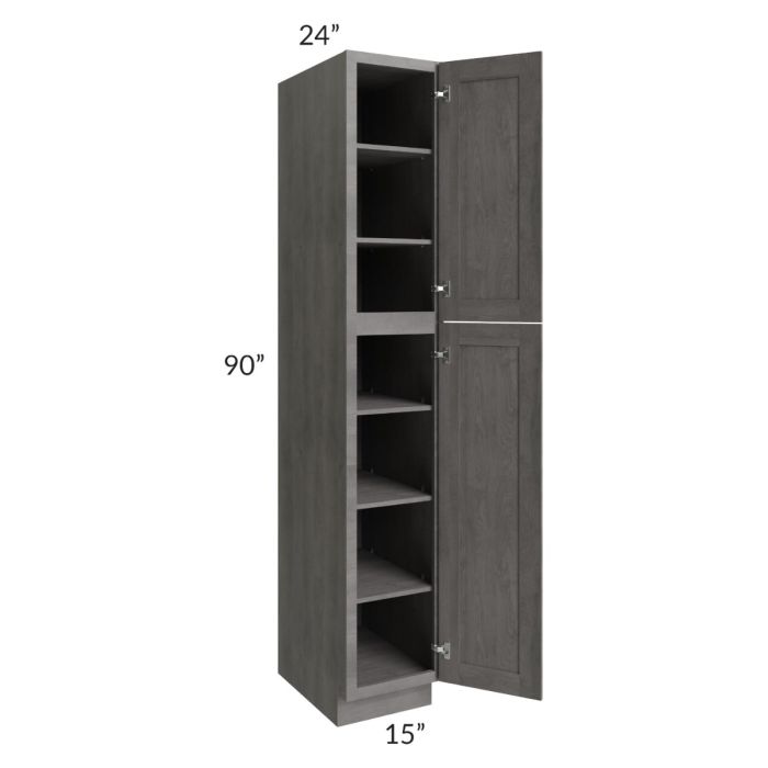 Providence Slate Grey 15x90 Wall Pantry