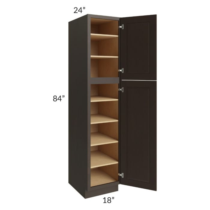 Southport Espresso Shaker 18x84 Wall Pantry