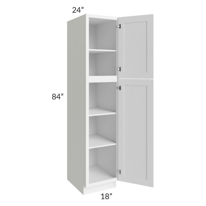 Dakota White 18x84 Wall Pantry