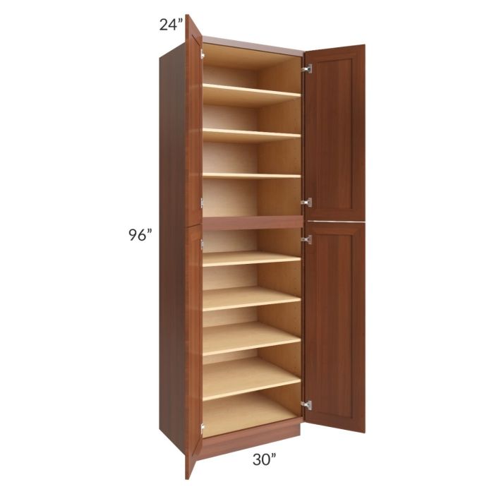 Phoenix Caramel Glaze 30x96 Wall Pantry
