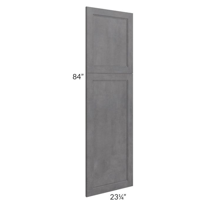 Stone Grey 84" Tall Decorative End Panel
