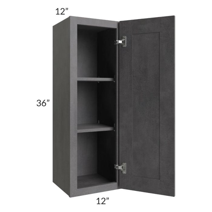 Stone Grey 12x36 Wall Cabinet