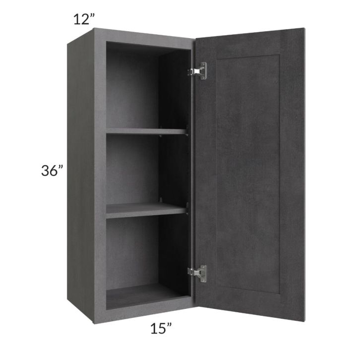 Stone Grey 15x36 Wall Cabinet