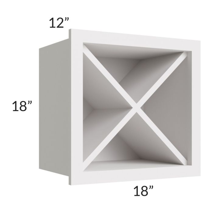 Vienna Cloud 18x18 Wine Rack Cabinet