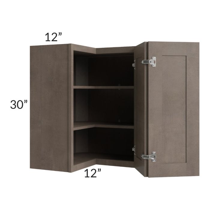 Providence Natural Grey 24x30 Wall Corner Unit 