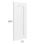 Stratton White Shaker 12x30 Wall Decorative Door