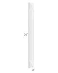 Portland White 3x36 Fluted Decorative Filler