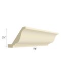 Phoenix Cream Glaze Crown Molding (2-1/2" Height) 