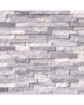 Alaskan Gray Splitface Interlocking Pattern Mosaic Wall Tile