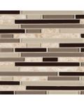 Amalfi Cafe Interlocking Pattern 6mm Mosaic Wall Tile