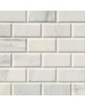 Arabescato Carrara 2" x 4" Mosaic Tile