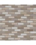 Arctic Storm Brick Pattern Mosaic Tile