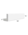 Pearl White 8' Outside Corner Molding