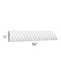 Pearl White 8' Rope Molding