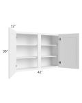 Pearl White 42x30 Wall Cabinet