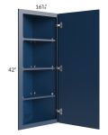 Portland Navy Blue 12x42 Angle Wall Cabinet