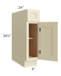 Casselton Ivory 9" Base Cabinet