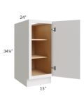 Vienna Cloud 15" Full Height Door Base Cabinet