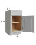 Charlotte Grey 18" Base Cabinet