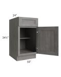 Providence Slate Grey 18" Base Cabinet