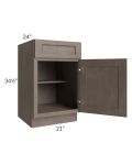 Providence Natural Grey 21" Base Cabinet 