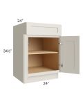 Asheville Cloud Shaker 24" Base Cabinet 