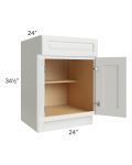 Palisades White 24" Base Cabinet 