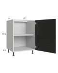 Euro Cafe 24" Full Height Door Base Cabinet with 1 door