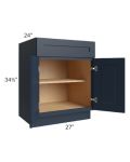 Southport Blue Shaker 27" Base Cabinet