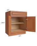 Lexington Cinnamon Glaze 27" Base Cabinet