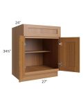 Artisan Walnut Shaker 27" Base Cabinet