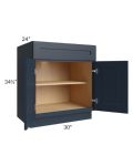 Southport Blue Shaker 30" Base Cabinet