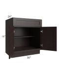 Brazilian Shaker 30" Base Cabinet 