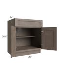 Providence Natural Grey 30" Base Cabinet 