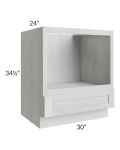 Heather Grey Shaker 30" Microwave Base Cabinet - Out of stock through mid May