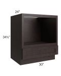 Brazilian Shaker 30" Microwave Base Cabinet