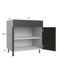 Euro Cafe 33" Base Cabinet