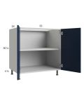 Harbor Navy 33" Full Height Door Base Cabinet