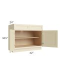 Casselton Ivory 42" Base Cabinet